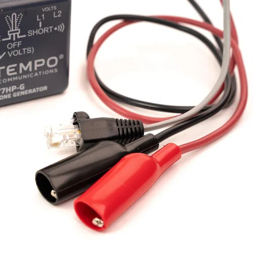 Miniatura 6 de TEMPO Communications 77HP-G Generador de Tono Universal, Rastreador de Cable de Cobre, Tonificador de Cable, Grado Profesional