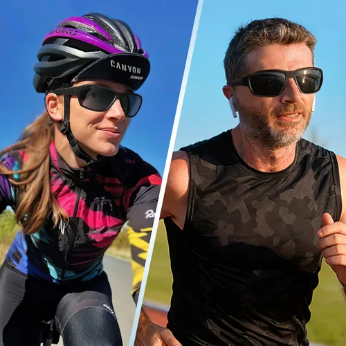 Miniatura 6 de Dollger Lentes de sol deportivos polarizados para hombres y mujeres, protección UV400, para correr, pesca, ciclismo, conducción, golf