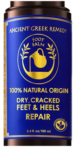 Reparación de talones secos agrietados | Crema orgánica para pies secos y callos con aceite de jojoba, lavanda, almendra, oliva y vitamina E |