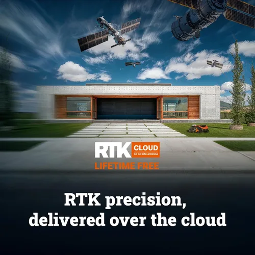 Miniatura 5 de WORX Landroid Vision Cloud Robot cortacésped, sin alambre perimetral, robot cortacésped para 1/4 acre, evitar obstáculos con IA y navegación