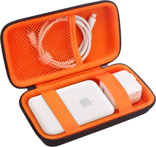 Miniatura 8 de Elonbo Estuche de transporte para Apple MagSafe Charger Battery Pack, bolsa organizadora de viaje dura para cargador magnético seguro para iPhone