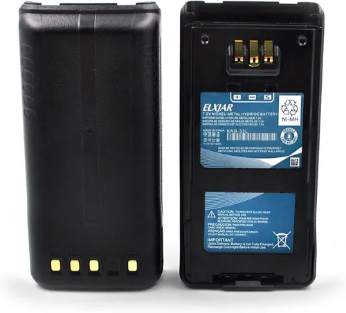 Miniatura 4 de Paquete de 2 baterías de repuesto Ni-MH de 7.2 V 1800 mAh para Kenwood TK-2180 TK-3180 TK-5210 TK-5310 TK-5410 NX-410 NX-411 KNB-33L KNB-33Li