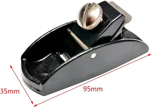 Miniatura 2 de Pequeño avión de carpintería Mini cepilladora de mano Bloque Plano de Mano Cepilladora de Madera Carpintería Herramienta de Recorte de Madera