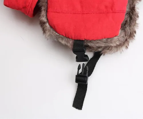 Miniatura 4 de Connectyle Sombrero de trampero de soldado cálido para invierno, sombrero de caza con solapas para las orejas