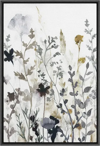 Miniatura 143 de SIGNFORD Lienzo impreso para pared, acuarela, floral, retro, abstracto, naturaleza, desierto, ilustraciones florales botánicas, arte moderno