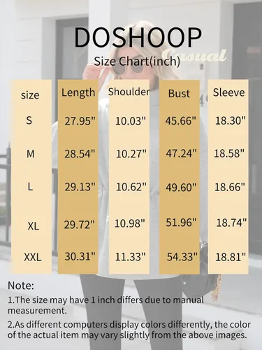 Miniatura 6 de Doshoop Sudaderas de cuello alto para mujer, de manga larga, con abertura lateral, con cordón en la cintura