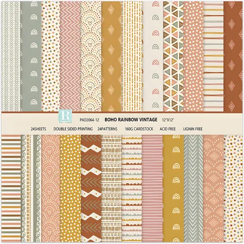 Miniatura 12 de Papel de recortes de abejas de 12 x 12 pulgadas, doble cara, 24 hojas de papel decorativo de panal de abejas amarillo y negro con patrón especial