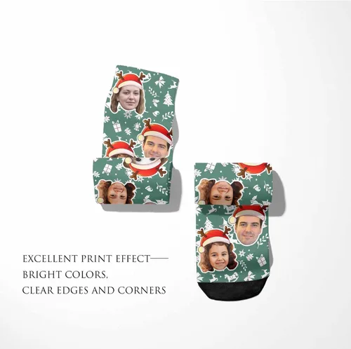 Miniatura 50 de Artsadd Calcetines personalizados para mujeres y hombres, amantes de los perros y gatos, regalos divertidos unisex personalizados
