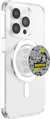 Miniatura 3 de Wonder Woman Warrior Pattern PopSockets MagSafe PopGrip para iPhone