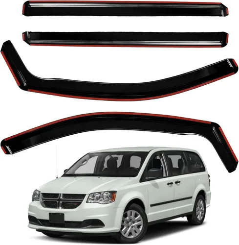 Miniatura 14 de AUXKO Protector de lluvia de ventana para Honda HRV 2023 2024 2025 2026 exterior con cinta adhesiva inastillable, protector de humo solar, visera