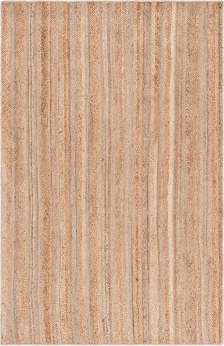 Miniatura 2 de SAFAVIEH Alfombra de área de colección de fibra natural, 5 x 8 pies, natural, hecho a mano, ideal para zonas de alto tráfico en sala de estar