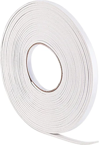 Miniatura 8 de Hestya Tira de espuma para burlete de 32.8 ft para sellado de puertas de ventana (0.118 in, negro)