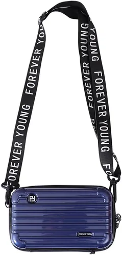 Miniatura 9 de Maleta multifuncional de viaje de PVC rígido, bolsa de maquillaje y artículos de tocador portátil para mujer, bolsa cruzada de almacenamiento