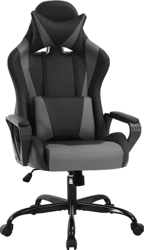 Miniatura 8 de Silla de juegos, silla de oficina, silla de computadora, silla de carreras ergonómica para videojuegos para niños, adolescentes y adultos, silla