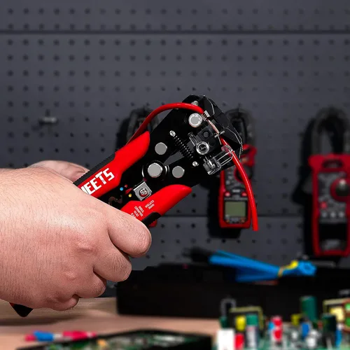 Miniatura 7 de KAIWEETS Pelacables automático con conectores y terminales de crimpado 260PCS