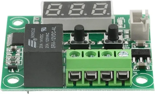 Miniatura 4 de 2 unids W1209 Termostato digital de alta precisión Control de temperatura Módulo de interruptor DC 12 V Micro placa de control de temperatura