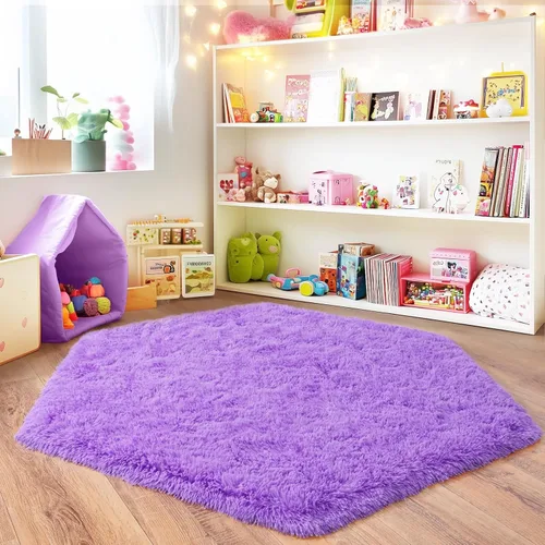 Miniatura 63 de Alfombras de Pasillo para Dormitorio 2x6 pies Alfombras de Pasillo para Pasillos Antideslizantes Suaves de Pelo Largo Alfombra de Cabecera, Alfombra