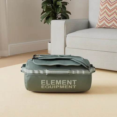 Miniatura 27 de Element Equipment Trailhead Bolsa de lona con correas de hombro de tela impermeable, Color verde azulado., Large 85 Liters