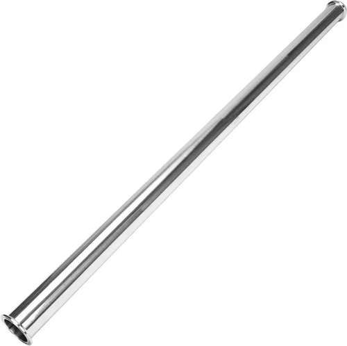 Miniatura 12 de Dernord - Tubo de bobina sanitaria con extremos de abrazadera, tubo redondo liso de acero inoxidable 304 con abrazadera triple de 5.08 cm