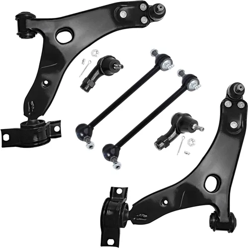 Miniatura 71 de Detroit Axle - Kit de brazos de control de extremo delantero 4WD para Ford 04-08 F-150, 06-08 Lincoln Mark LT, 4 extremos de barra de acoplamiento