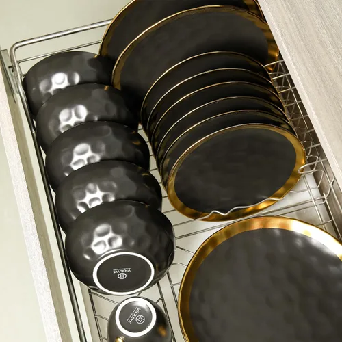 Miniatura 4 de vicrays Juego de tazas de café, 11 onzas, juego de 6, tazas de cerámica para hombres y mujeres, tazas esmaltadas únicas con asa para café, té, Negro