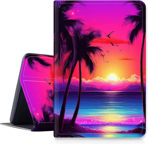 Miniatura 10 de Funda para tablet Amazon Kindle Fire HD 10 y 10 Plus de 10.1" (11ª generación, versión 2021), funda plegable con función de encendido y apagado