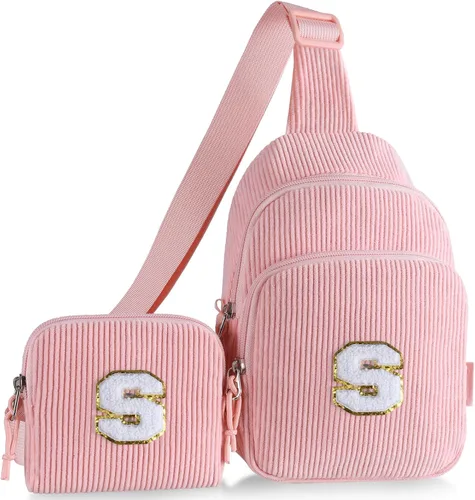 Miniatura 38 de Riñonera cruzada para niñas, Beige, Small
