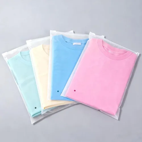 Bolsas de embalaje esmeriladas para envío, 50 bolsas de plástico con cremallera de 8 x 10 pulgadas para ropa, traje de baño, bikini, traje de baño,