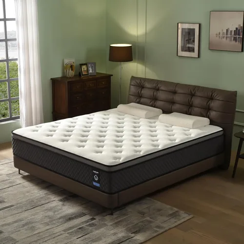 Miniatura 2 de Colchón híbrido Queen de 12 pulgadas en caja, certificado CertiPUR-US Gel memory foam & pocketed springs, medium plush cooling mattress relieves