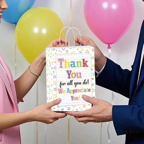 Miniatura 5 de Bolsas de regalo de agradecimiento para empleados: 16 piezas geniales regalos de agradecimiento para empleados, pequeñas bolsas de regalo