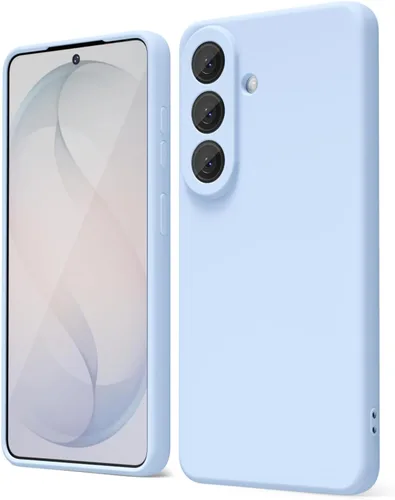 Miniatura 268 de oakxco Funda para teléfono Samsung Galaxy S21 Ultra con agarre de silicona líquida, bonita funda delgada y delgada de goma suave de TPU lisa