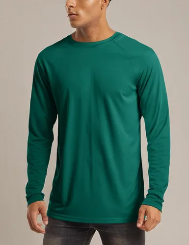 Miniatura 101 de MAGCOMSEN Camisas de manga larga para hombre, protección solar UPF 50+, camisetas atléticas para senderismo, correr, entrenamiento, protección