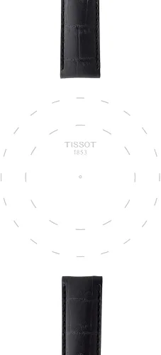 Miniatura 3 de Tissot - Reloj automático con correa de piel, color negro, 19 (modelo T852013405)