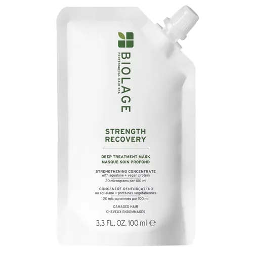 Biolage Tratamiento profundo de recuperación de fuerza: nutre y protege al instante, fortalece las hebras, reduce la rotura, con escualano de oliva