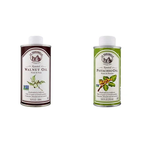 Miniatura 8 de La Tourangelle Aceite de semilla de uva de 25.4 onzas líquidas, totalmente natural, artesanal, ideal para cocinar y aceite de aguacate de 8.45 onzas