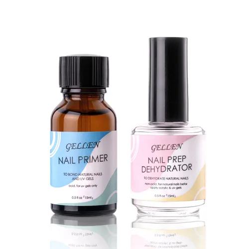 Miniatura 12 de GELLEN - Juego de capa base y capa superior de gel para uñas, 2 piezas de 18 ml, capa superior y base de gel de uñas de alta calidad, no necesita