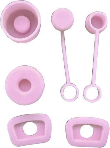 Miniatura 9 de Juego de 6 tapones de silicona para Stanley Cup a prueba de derrames, tapones antiderrames, antipolvo para botellas de agua deportivas y accesorios