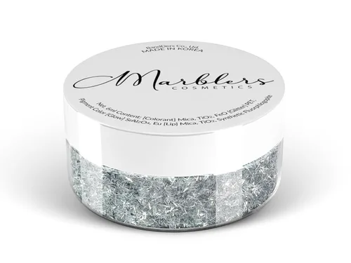 Miniatura 95 de MARBLERS Brillantina de forma gruesa de grado cosmético [estrella] 0.11 onzas (0.11 oz) Escamas No tóxica Vegana Libre de crueldad animal