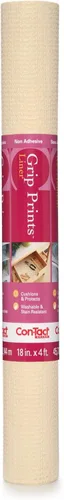 Miniatura 9 de Con-Tact Brand Grip Prints - Forro versátil de 18 x 4 pies, duradero, no adhesivo, antideslizante, para cajones y gabinetes en elegante piedra
