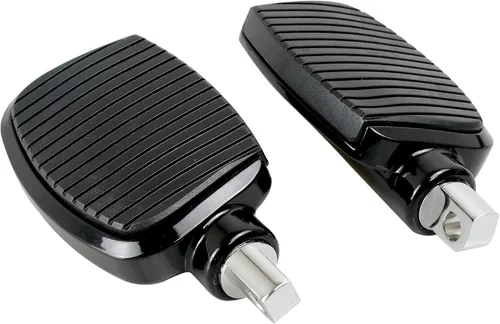 Miniatura 4 de Estriberas para motocicleta y pasajeros, estriberas, estriberas, estriberas, estriberas con goma antideslizante, universal para Harley Davidson Dyna