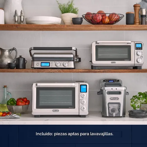 Miniatura 6 de Freidora De’Longhi Livenza con sistema EasyClean, zona fría, termostato ajustable, piezas aptas para el lavavajillas, gran capacidad, fácil drenaje