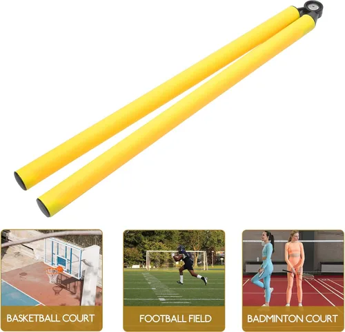 Miniatura 6 de INOOMP Bastones de entrenamiento de fútbol Bastones de slalom Fútbol Agilidad y Escalera Equipo de entrenamiento para deportes al aire libre Fitness