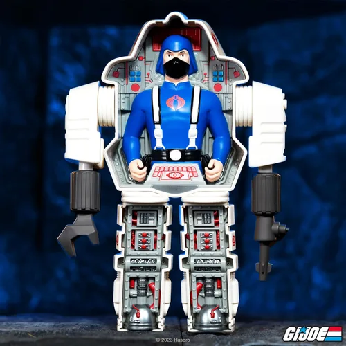 Miniatura 6 de Super7 Super Cyborg G.I. Joe Cobra S.N.A.K.E. Armor (Color Completo - Gris) - Figura de Acción G.I. Joe de 11" con Accesorios Coleccionables