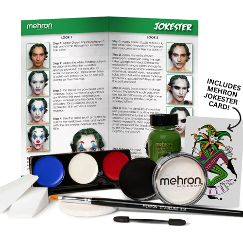 Miniatura 2 de Mehron - Kit de maquillaje premium de personaje (Evil J)
