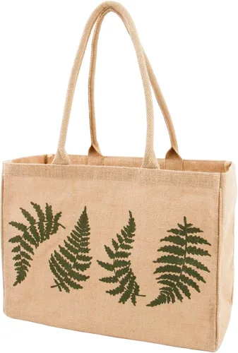 Miniatura 15 de Bolsa de mano de yute KAF Home para el mercado con asas, Talla única