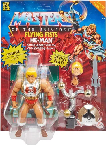 Miniatura 6 de Masters of the Universe Origins - Figuras de acción Deluxe de 14 cm, figuras de batalla para contar historias, juegos y exhibición, regalo