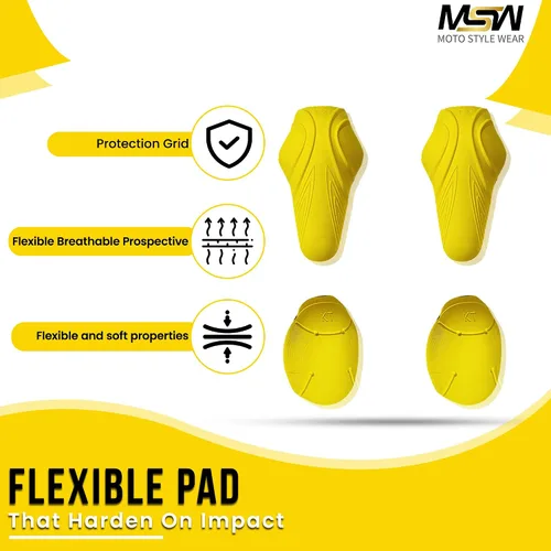 Miniatura 5 de Juego de 4 almohadillas de armadura con certificación CE Nivel 2 para codo y hombro, nivel 2 aprobado para hombre y protector de codos