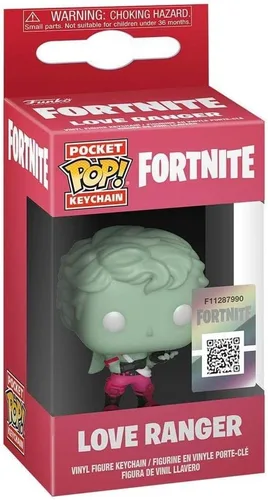 Miniatura 3 de Funko 35715 Pop! Llavero: Fortnite - Love Ranger, talla única, multicolor
