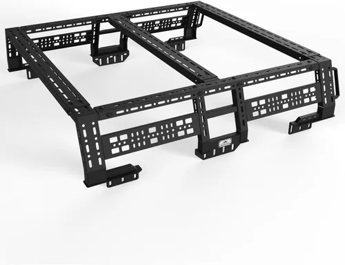 Miniatura 9 de CLAMBER Overland Portaequipajes de Cama para Camioneta de Tamaño Completo con/sin Rieles de Cama Ancho Ajustable Compatible con Ford Serie F