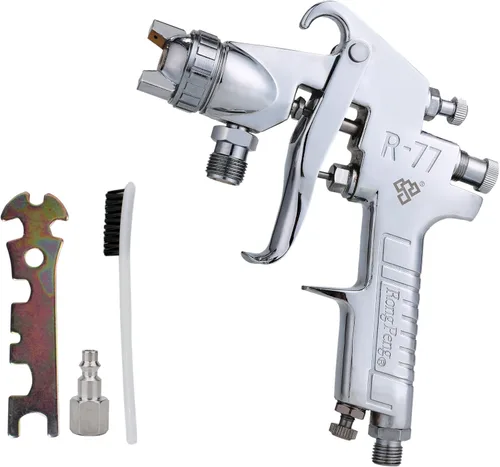 Miniatura 7 de Ouya R77P Pulverizador de pintura Alimentación a presión Tamaño de la boquilla de pistola de pintura de área grande 0.079 in